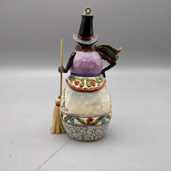 Jim Shore Snow Days Tribute Snowman WInter Scene Heartwood Creek 2014 - Picture 2 of 5